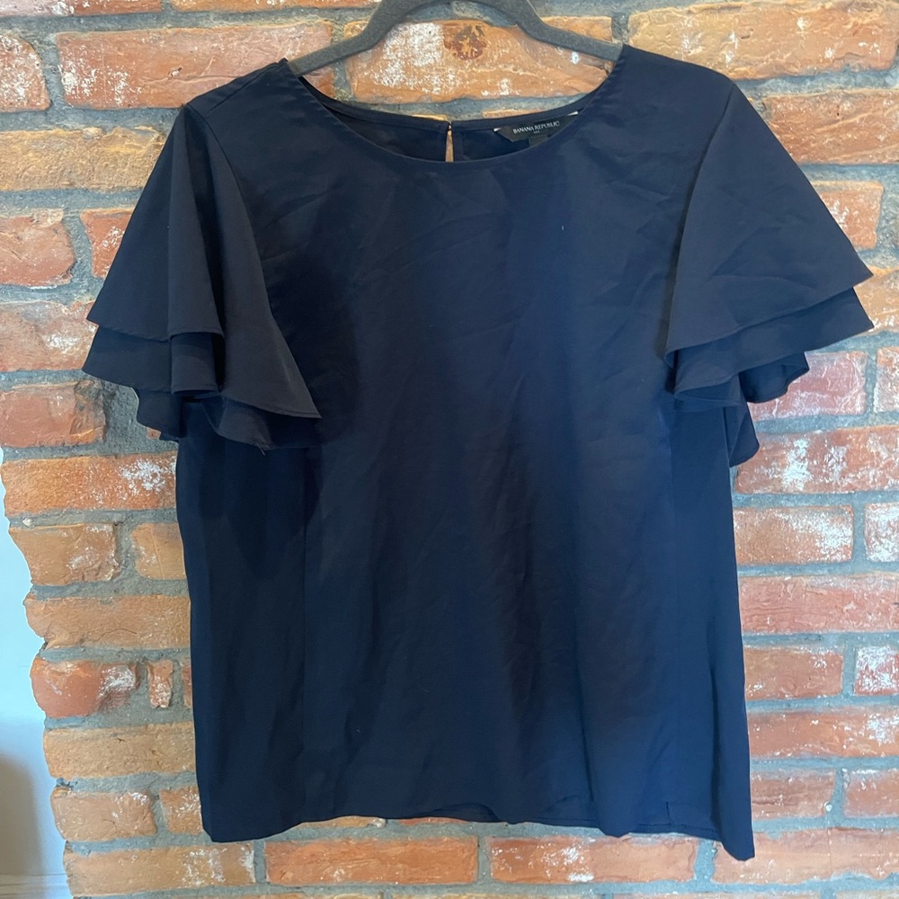 Navy Banana Republic top